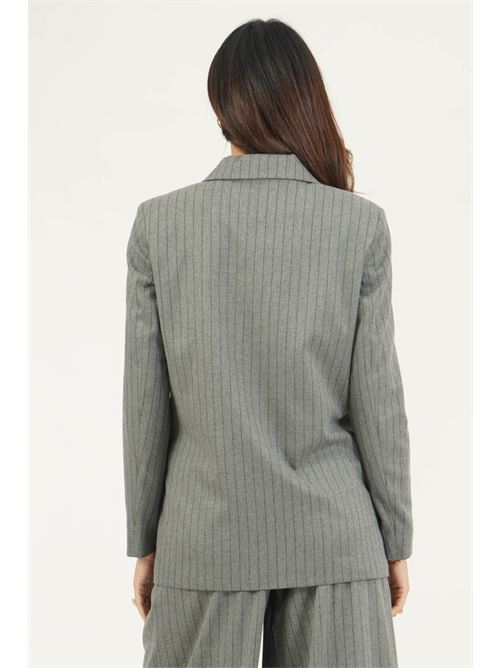 Giaca doppiopetto gessata Elmas Phil | 040687GRIGIO